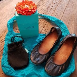 Tieks Black Matte ballet flats